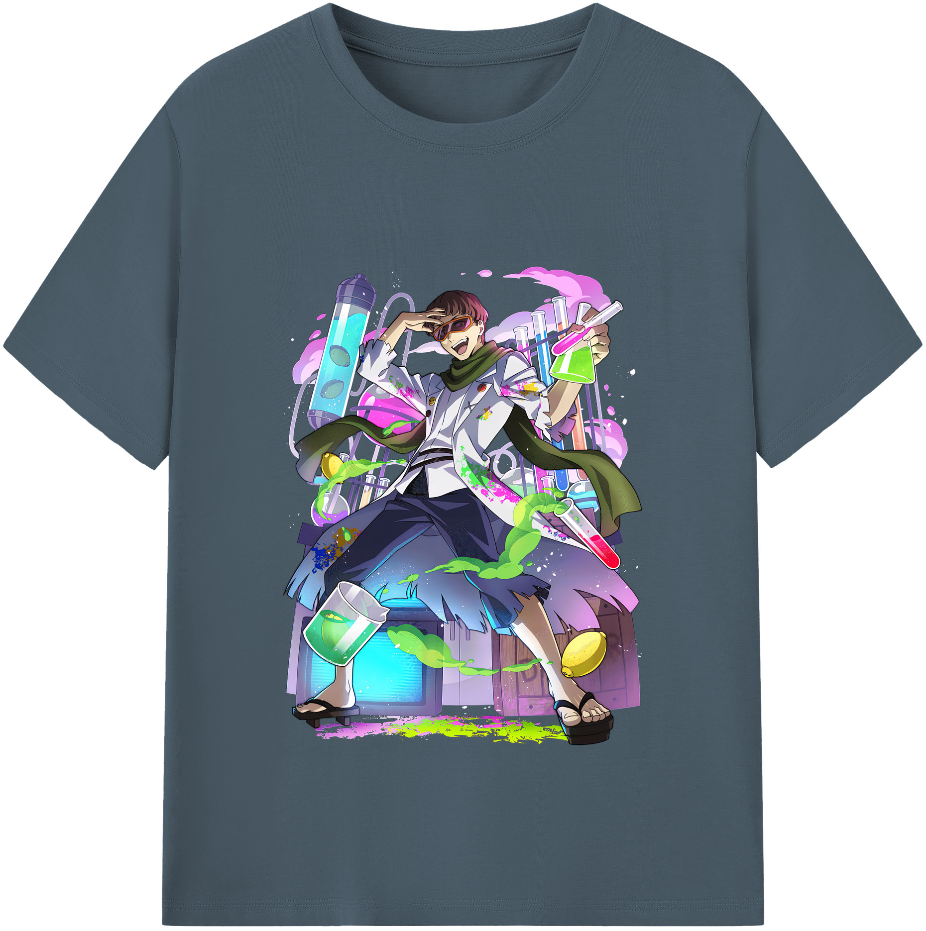 （画像用） 文豪ストレイドッグス Bungo Stray Dogs 綿100％半袖Tシャツ（フロントプリント）